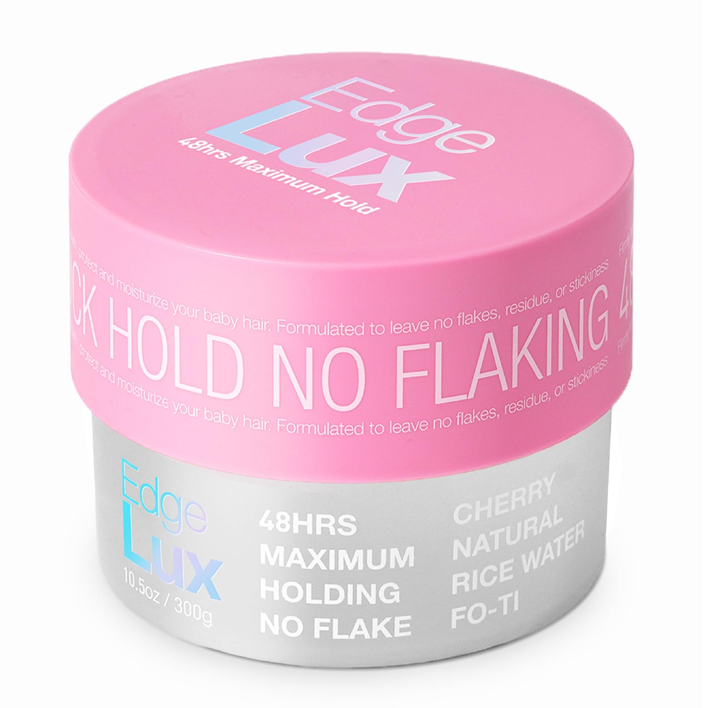 Lux Collection Edge Control Gel for 4C Hair - 48 Hour Maximum Hold Edge Control, Edge Lux with Castor Oil, Keratin & Biotin, Non-Flaking Styling Gel Beauty & Personal Care Lux Collection