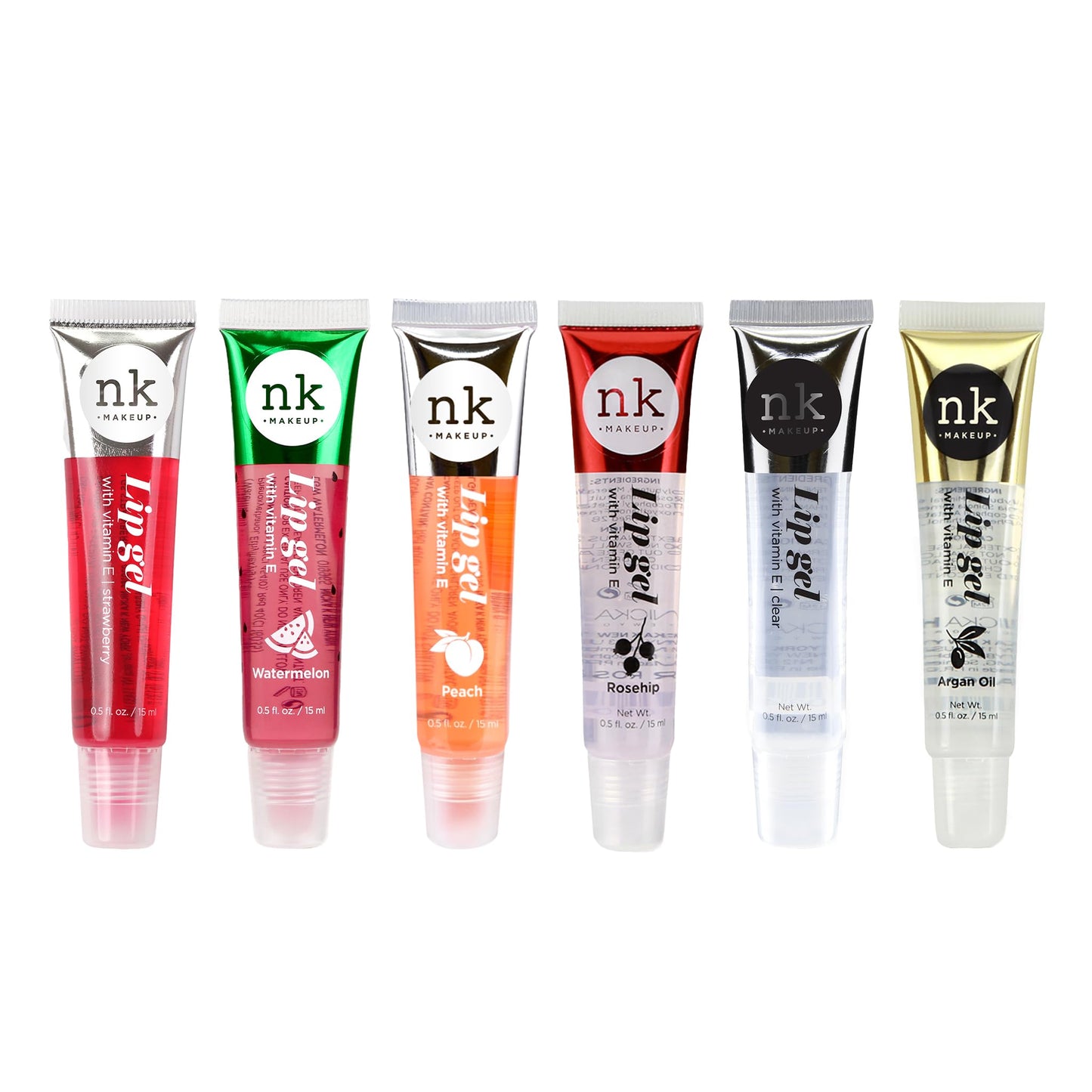 NICKA K NEW YORK Lip Gel, Hydrating, Lightweight, Glides on Effortlessly, Non Sticky Finish Lip Gel Colors (AMZ021) Beauty & Personal Care NICKA K NEW YORK