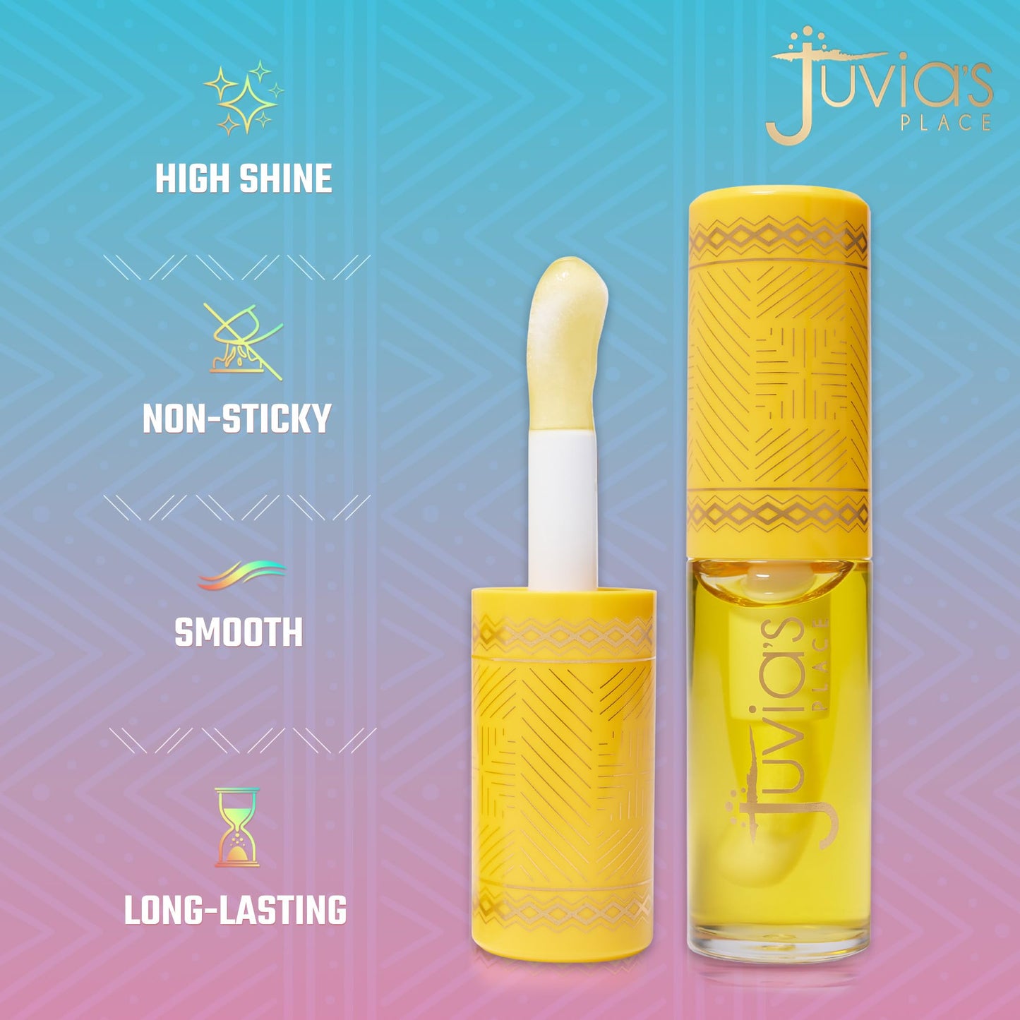 Juvia's Place Magic Lip Oil - Mango - Smooth, Hydrating with Vitamin E for Soft, Glossy, Juicy Lips - Infused with Fruit Extracts - Tinted, Beauty & Personal Care Juvia's Place