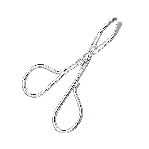 Revlon PerfecTweeze Scissor Tweezers, Slanted Tip, For Eyebrow Shaping and Hair Removal, Ergonomic Handle Design, Stainless Steel, 1 Count Beauty & Personal Care REVLON