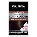John Frieda Precision Foam Colour, Dark Chocolate Brown 4BG, Full-Coverage Hair Color Kit, Anti-Fade Gray Coverage, Deep Color Saturation Hair Dye, 1 Beauty & Personal Care John Frieda