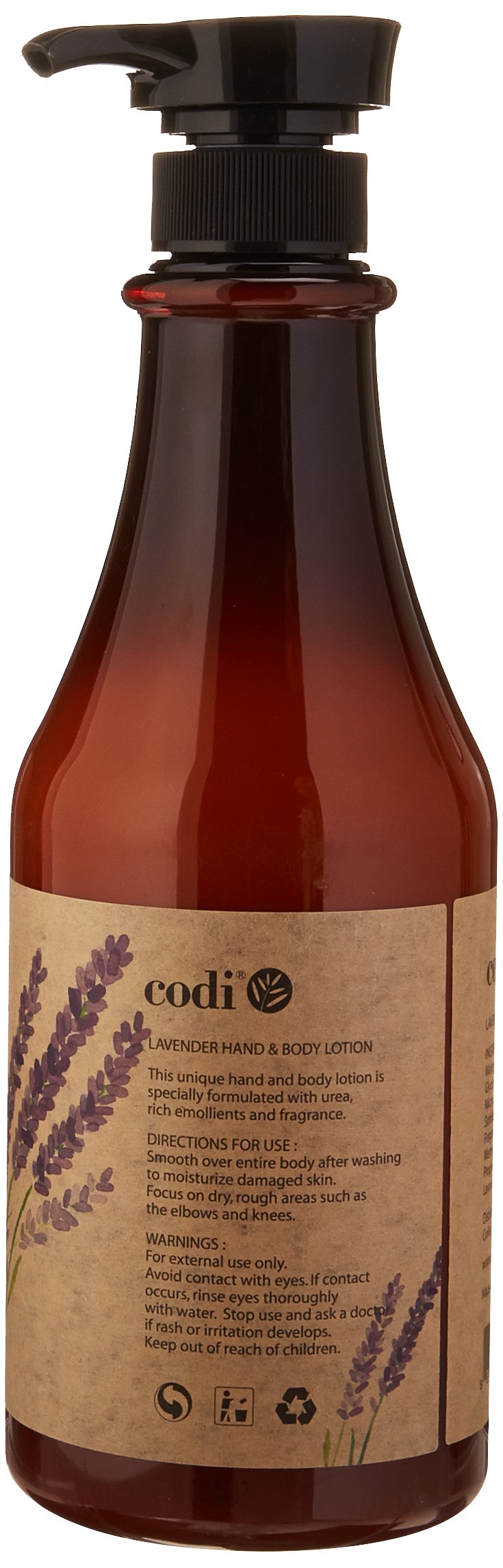 Codi Hand and Body Lotion, Lavender, 25 fl. oz./750ml Beauty & Personal Care CODi
