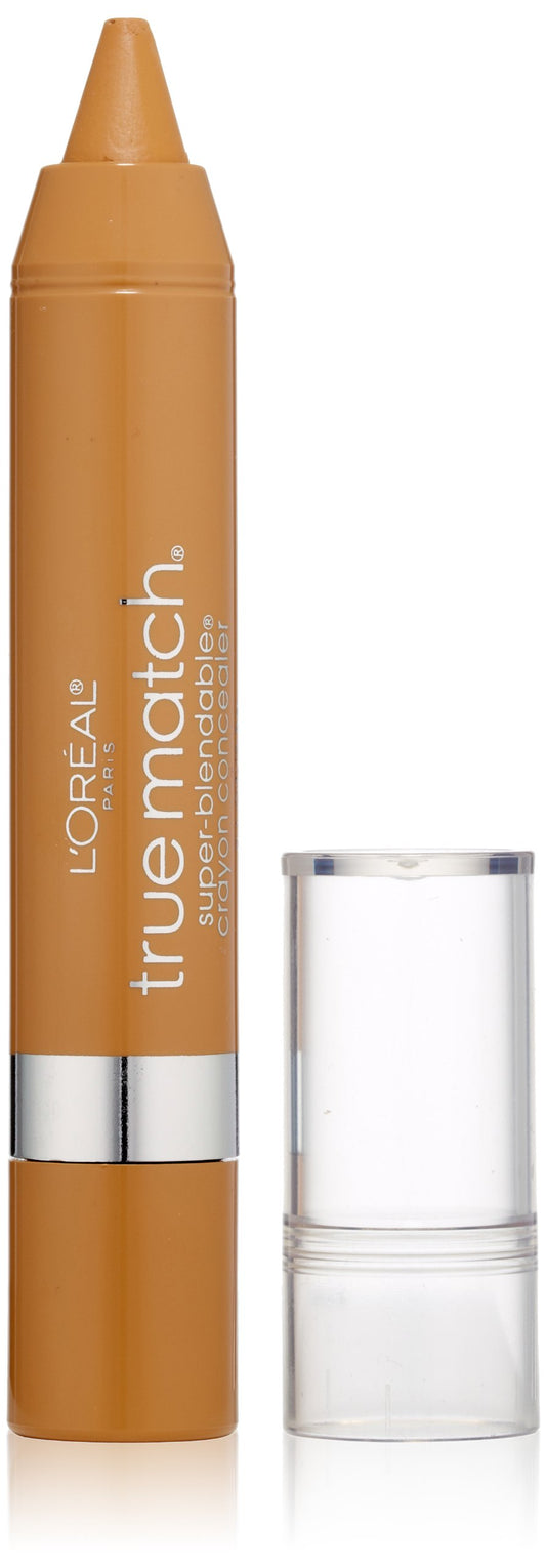 L'Oréal Paris True Match Super Blendable Crayon Concealer, Medium/Deep Warm, 0.1 oz.