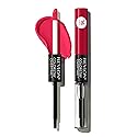 Revlon Liquid Lipstick with Clear Lip Gloss, ColorStay Overtime Lipcolor, Dual Ended with Vitamin E, 040 Forever Scarlet, 0.07 Fl Oz Beauty & Personal Care REVLON