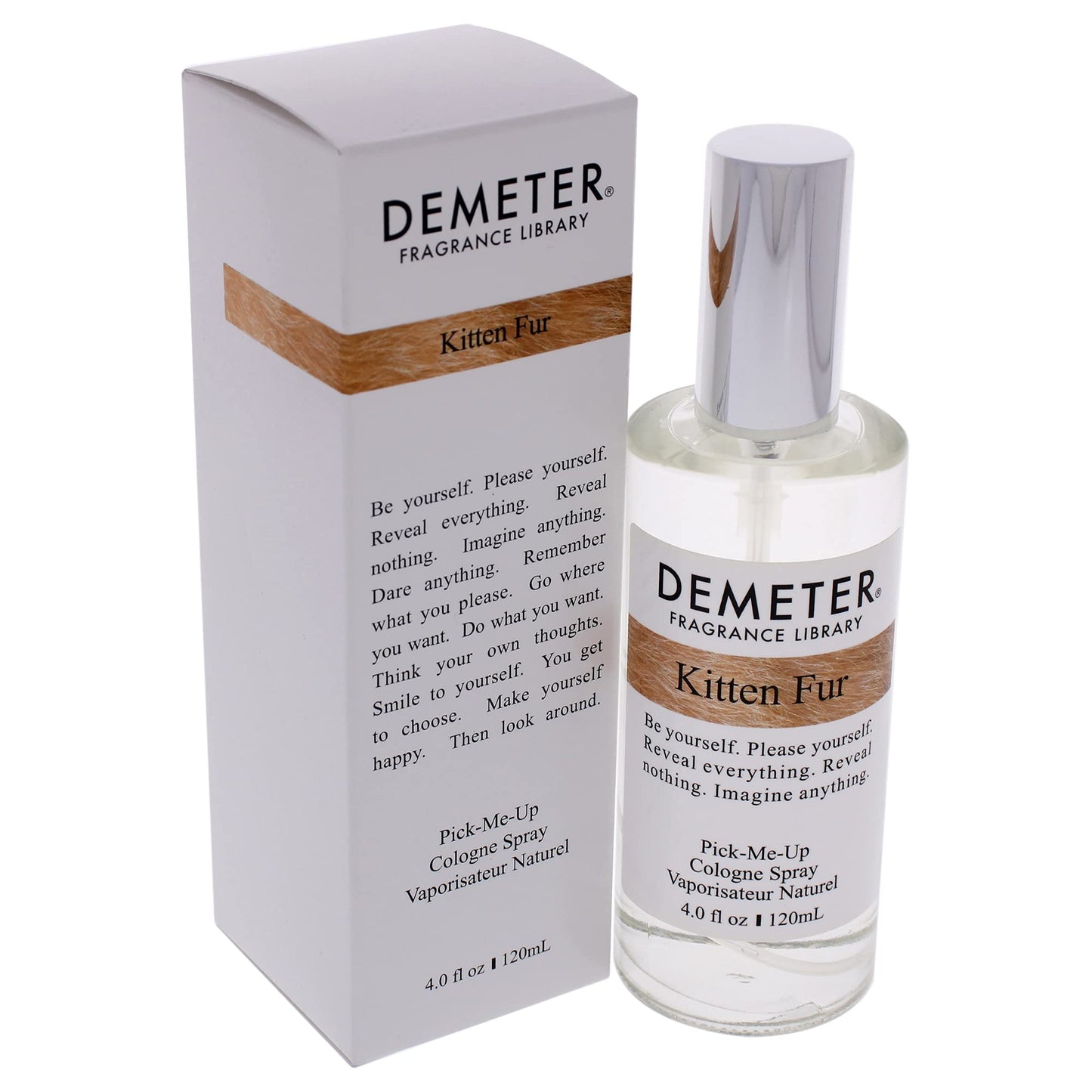 DEMETER Cologne Spray, Kitten Fur, Musk, 4 Fl Oz Beauty & Personal Care DEMETER