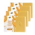 Dove Plant Milk Cleansing Bar Soap Turmeric Milk & Lemon Drop Glow Booster 4 Count for Moisturized Skin Gentle Cleanser, No Sulfate Cleansers or Beauty & Personal Care Dove
