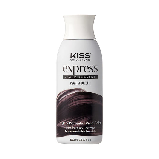 Kiss Express Color #K99 Semi- Permanent Jet Black 3.5 Ounce Beauty & Personal Care Kiss