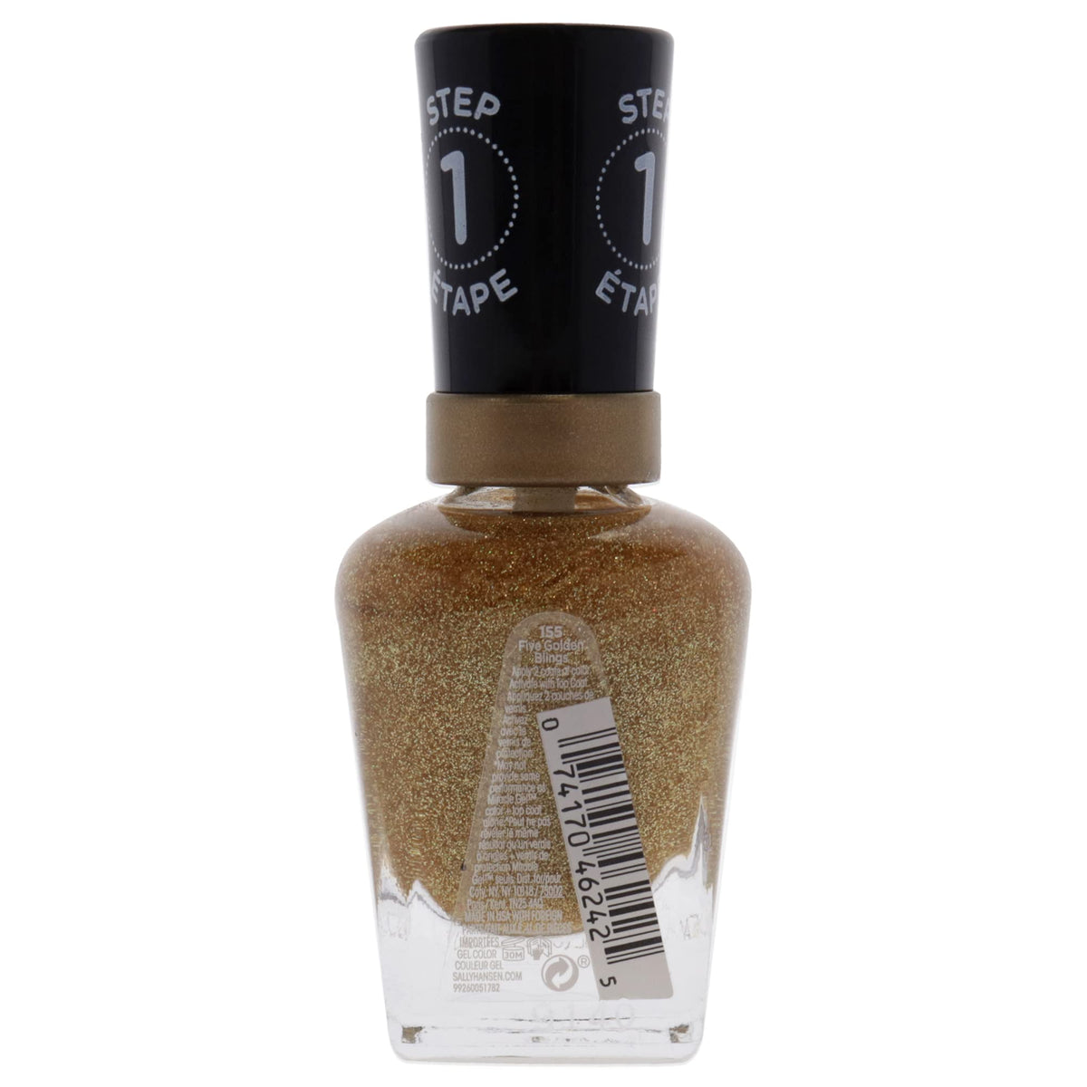 Sally Hansen Miracle Gel Nail Polish - 155 Five Golden Blings Nail Polish Women 0.5 oz