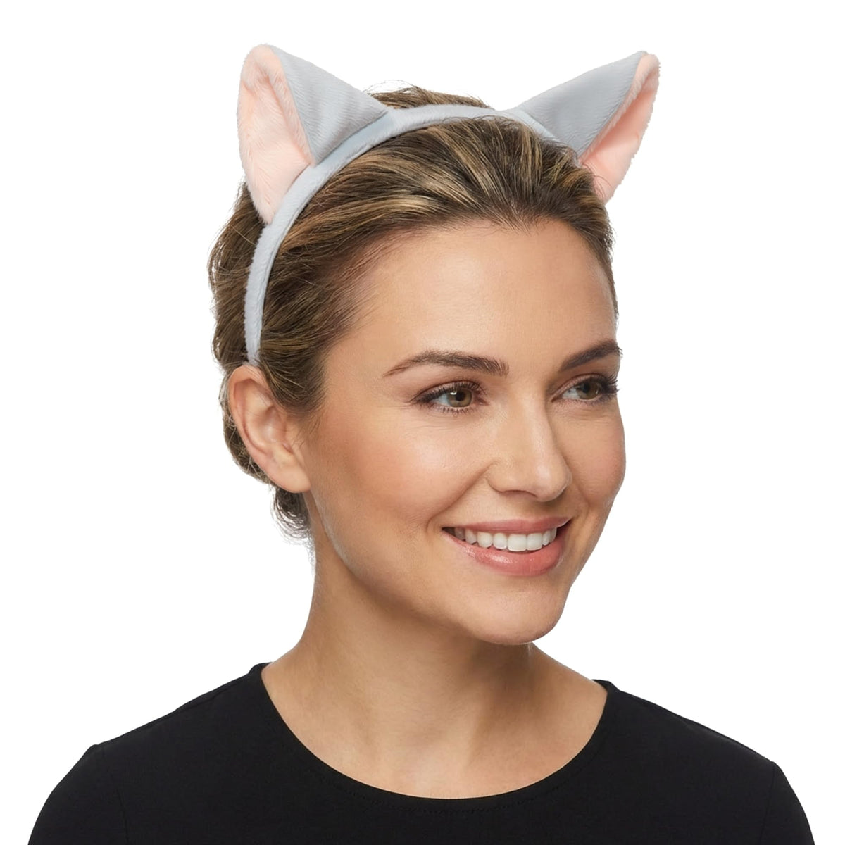 Seven Times Six Inuyasha Anime Ears Cosplay Headband Hair Accessory White