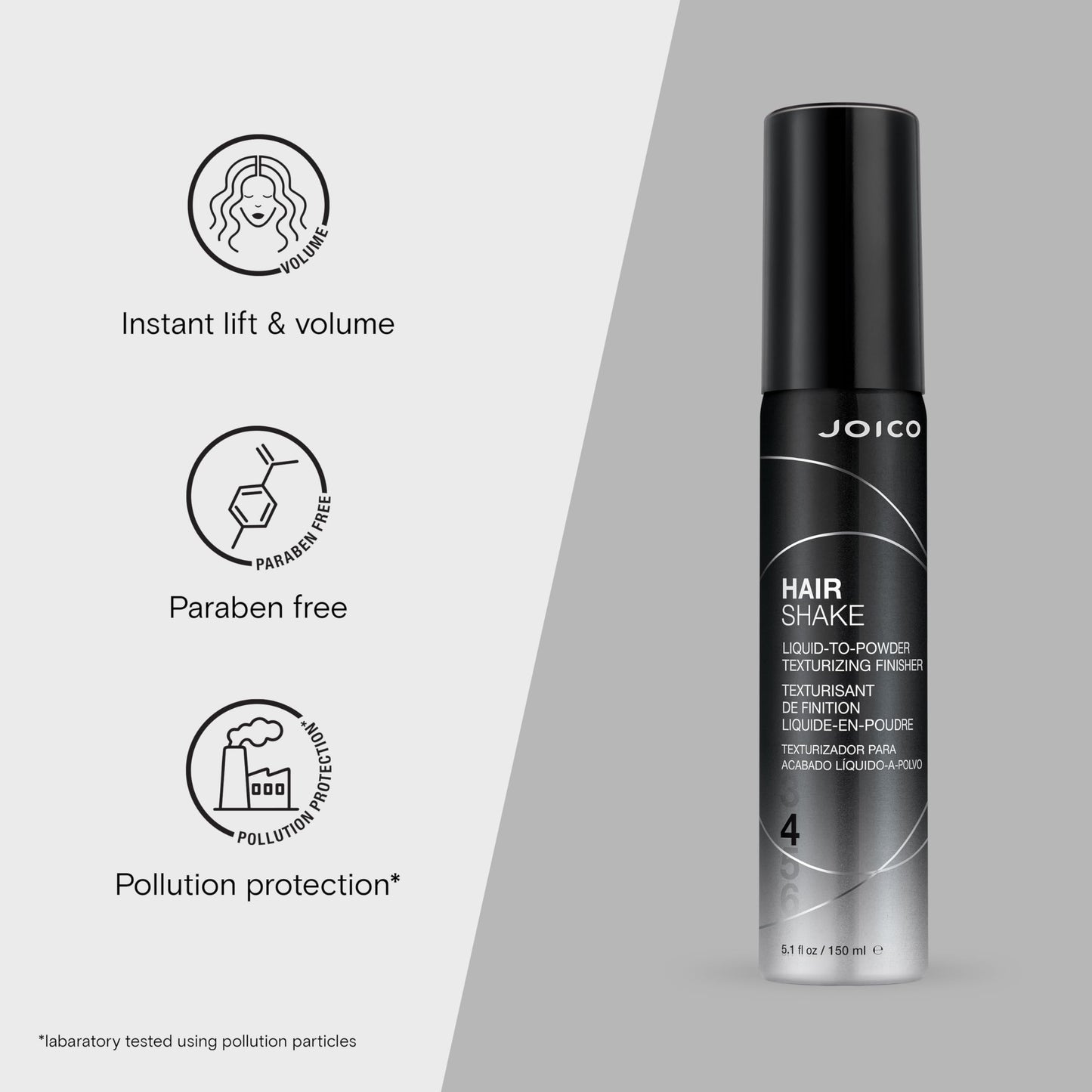 Joico Hair Shake Liquid-To-Powder Texturizing Finisher | For Most Hair Types | Long-Lasting Volume | Instant Lift | Quick Dry Finish | Protects Beauty & Personal Care Joico