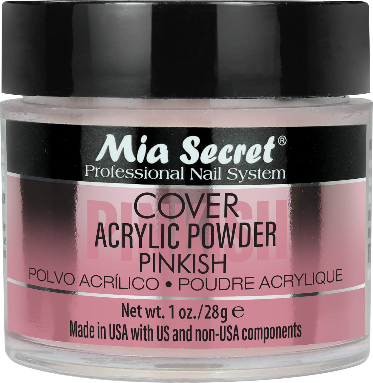 Mia Secret COVER PINKISH Acrylic Powder (1oz)