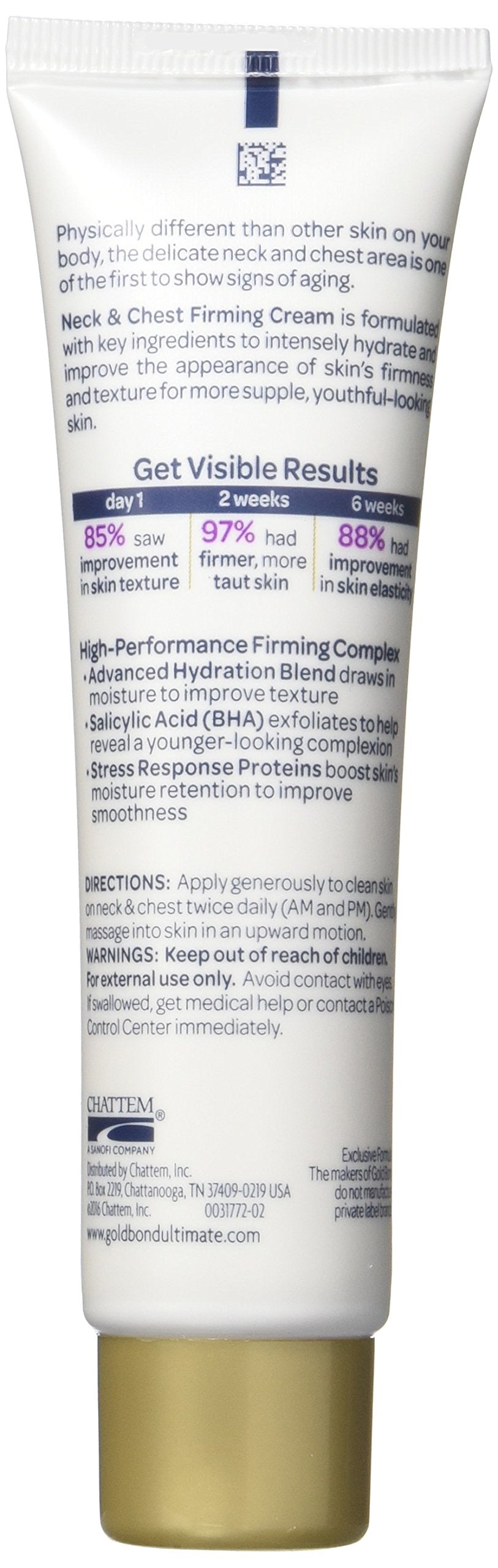 Gold Bond Ultimate Firming Neck & Chest Cream - 2 Oz (pack of 2) Beauty & Personal Care Gold Bond