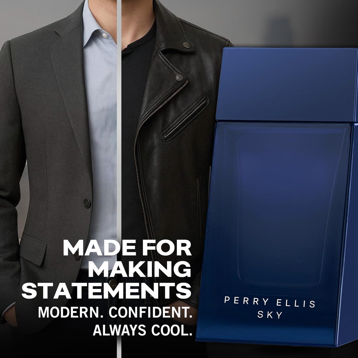 Perry Ellis Sky 4-Piece Men's Gift Set - 3.4 oz eau de toilette, 1.7 oz aftershave, 1.7 oz shower gel, .25 oz EDT mini travel spray Beauty & Personal Care Perry Ellis