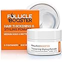FOLLICLE BOOSTER Hair Growth Pomade - 1 Pack, Infused with Thinning Combating Ingredients, Water-based Cream Formulation, Ethically Sourced, Medium Beauty & Personal Care FOLLICLE BOOSTER