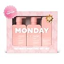 Monday Giftset - Moisture 12oz Shampoo & Conditioner Set & Moisture 5.1oz Leave-In Conditioner Beauty & Personal Care MONDAY HAIRCARE