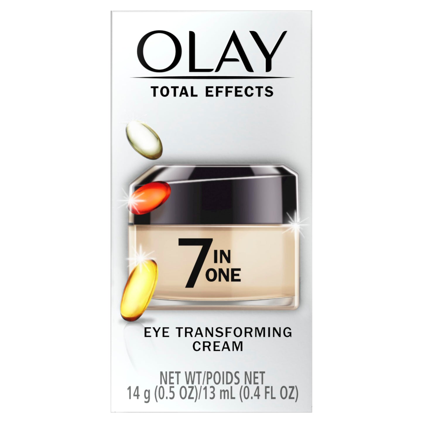 Olay Eye Cream, Total Effects Anti-Aging Treatment, 7-in-1 Hydrating, Evens Tone, Brightens, Smooths Line Lines, Minimizes Look of Pores, Firms Beauty & Personal Care Olay