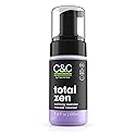 C&C by Clean & Clear Total Zen Calming Lavender Mousse Facial Cleanser to Remove Dirt, Relaxing Oil-Free Face Wash for Sensitive Skin, Not Tested Beauty & Personal Care C&C by Clean & Clear