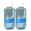 Bath & Body Works Shea + Vitamin E Shower Gel, Set of 2, 10oz Each (Sea Island Shore) Beauty & Personal Care Bath & Body Works