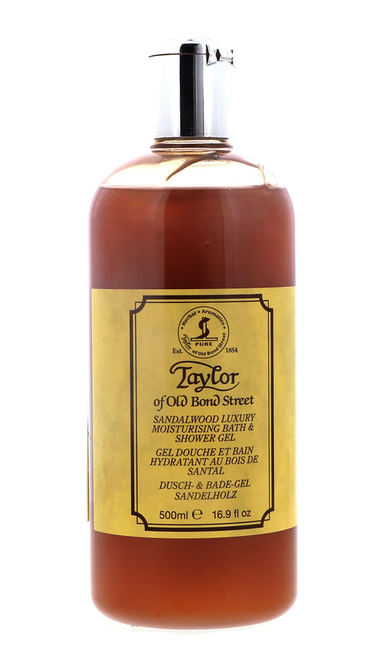 Taylor of Old Bond Street Sandalwood Moisturizing Bath and Shower Gel, 500 ml Beauty & Personal Care Taylor of Old Bond Street