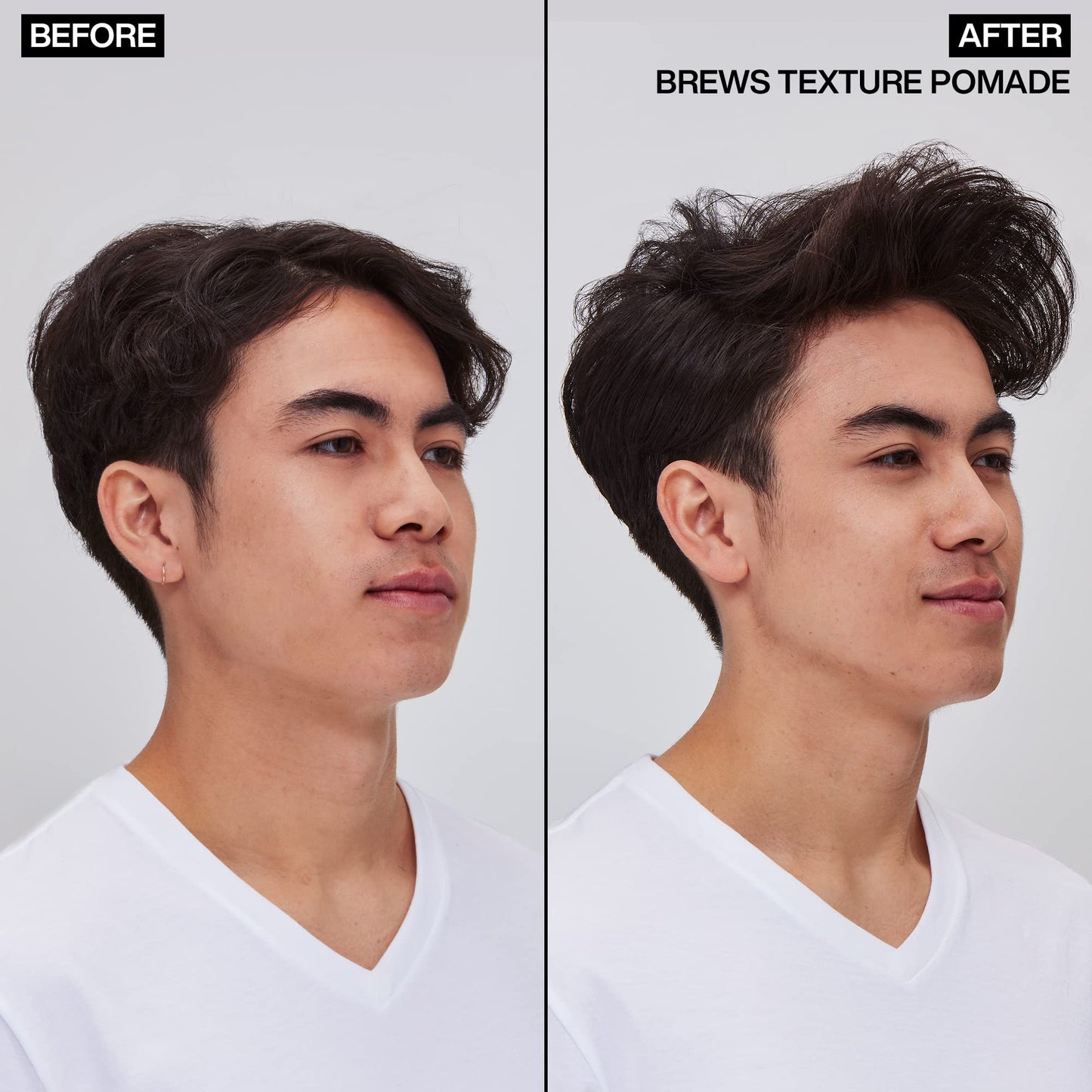 Redken Brews Texture Pomade For Men For All Hair Types - Maximum Strong Hold, Natural Matte and Low Shine Finish With No Crunch Styling and Sculpting Beauty & Personal Care Redken Brews