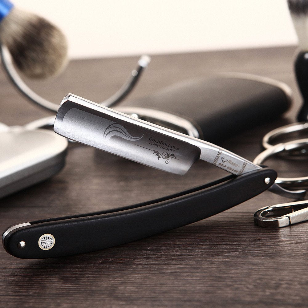 Gold Dollar Shaving Ready Cut Throat Razor Straight Razor Beauty and Personal Care Gold Dollar