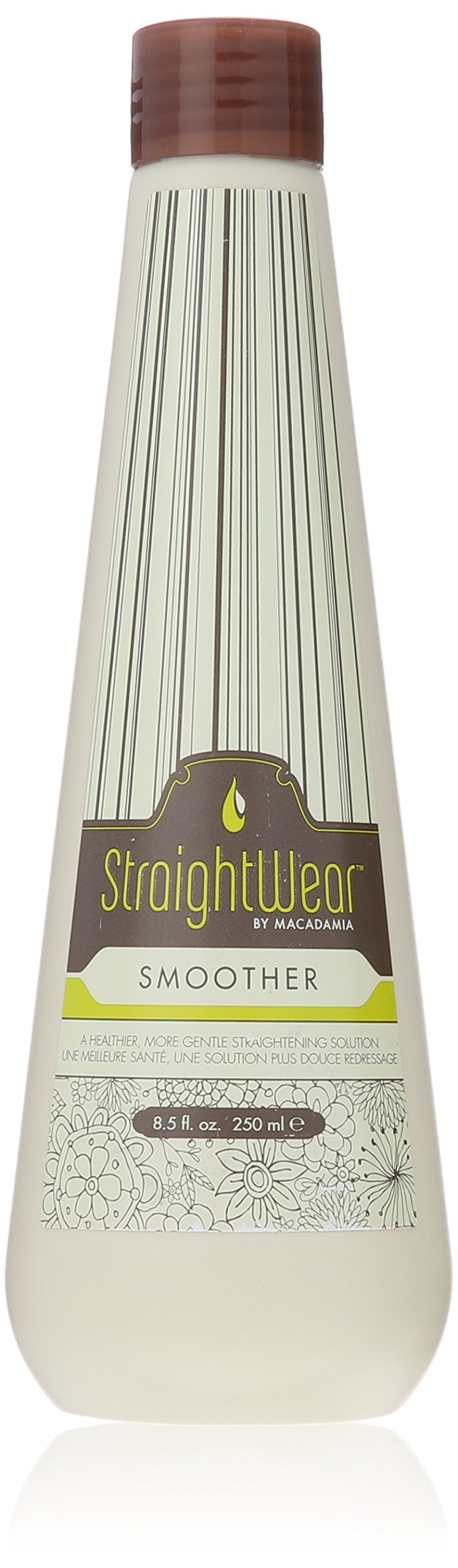 Macadamia Natural Oil Straightwear Smoother Straightening Solution Oil for Unisex - 8.5 oz Smoother Beauty & Personal Care Macadamia Natural Oil