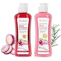 FSLHCY Onion Biotin and Rosemary Shampoo and Treatment Set, All Hair Types Conditioner Hair Care, Thinning Hair, Reduce Hair Loss -Soft and Shine Beauty & Personal Care FSLHCY