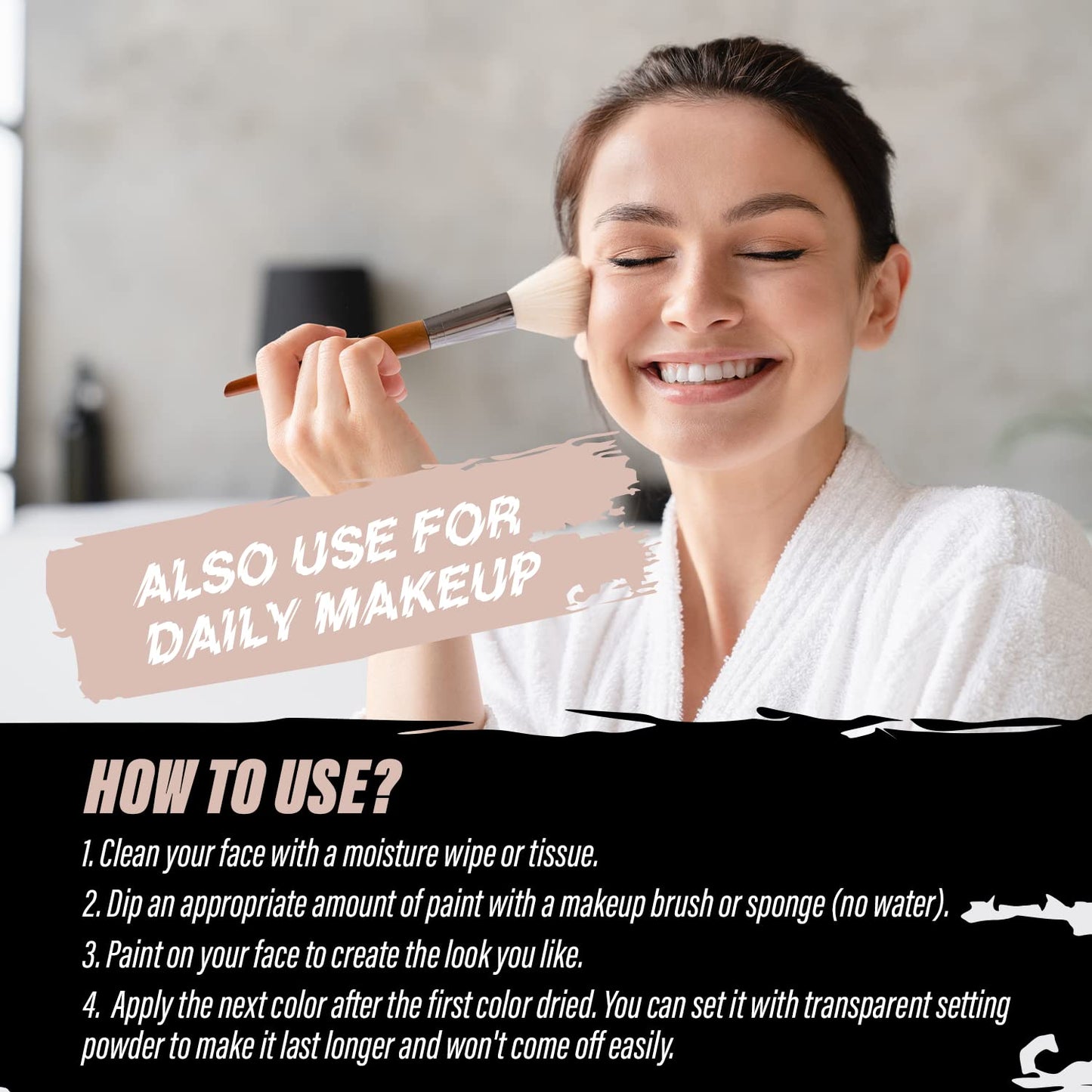 MANIC PANIC Coffin Dust Pressed Setting Powder - Long Lasting Translucent Powder - Combats Shine & Makeup Transferring - Vegan & Cruelty-Free Face Beauty & Personal Care MANIC PANIC