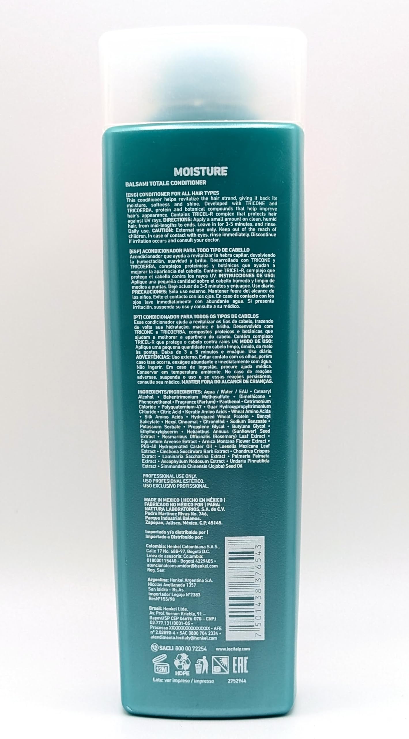 Tec Italy Reconstruct Balsami Totale Strong Conditioner, 10.1 Ounce Beauty & Personal Care Tec Italy