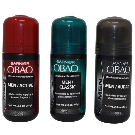 OBAO Assorted Deodorant for Men - Pack of 3 Beauty and Personal Care Obao