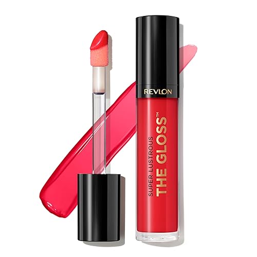 Revlon Super Lustrous Lip Gloss, Non-Sticky, Hydrating, High Shine Finish, 240 Fatal Apple, 0.13 oz Beauty & Personal Care REVLON