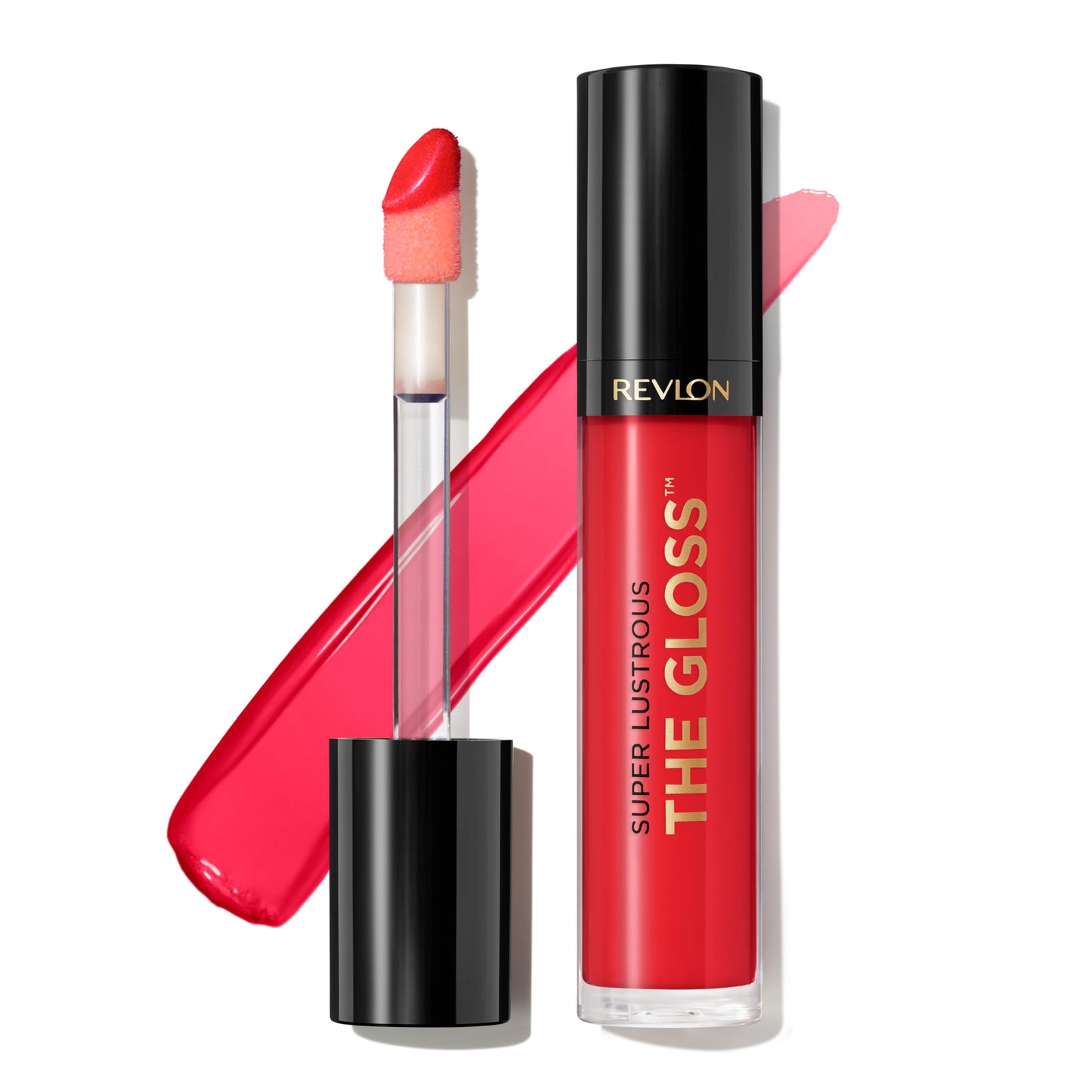 Revlon Super Lustrous Lip Gloss, Non-Sticky, Hydrating, High Shine Finish, 240 Fatal Apple, 0.13 oz Beauty & Personal Care REVLON