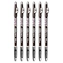 Kiss Go Brow Eyebrow Wooden Pencil Light Medium Brown(6 Pieces) Beauty & Personal Care Ruby Kisses
