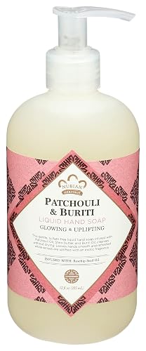 NUBIAN HERITAGE Patchouli and Buriti Liquid Hand Soap, 12 FZ Beauty & Personal Care Nubian Heritage