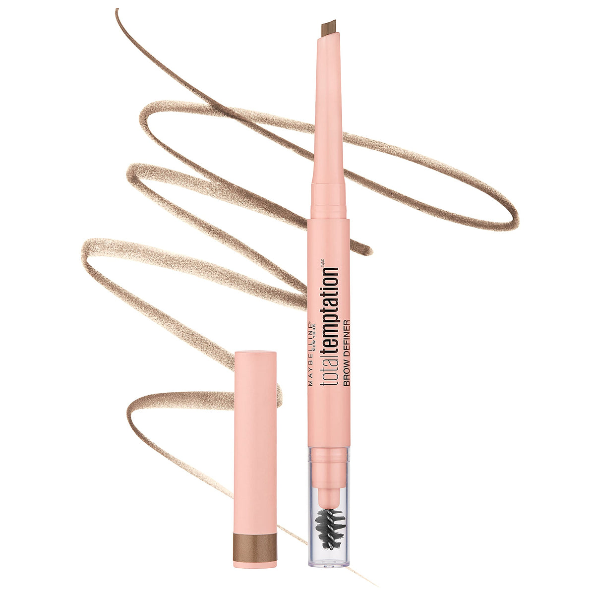 Maybelline Total Temptation Eyebrow Definer Pencil, Blonde, 1 Count Beauty & Personal Care MAYBELLINE