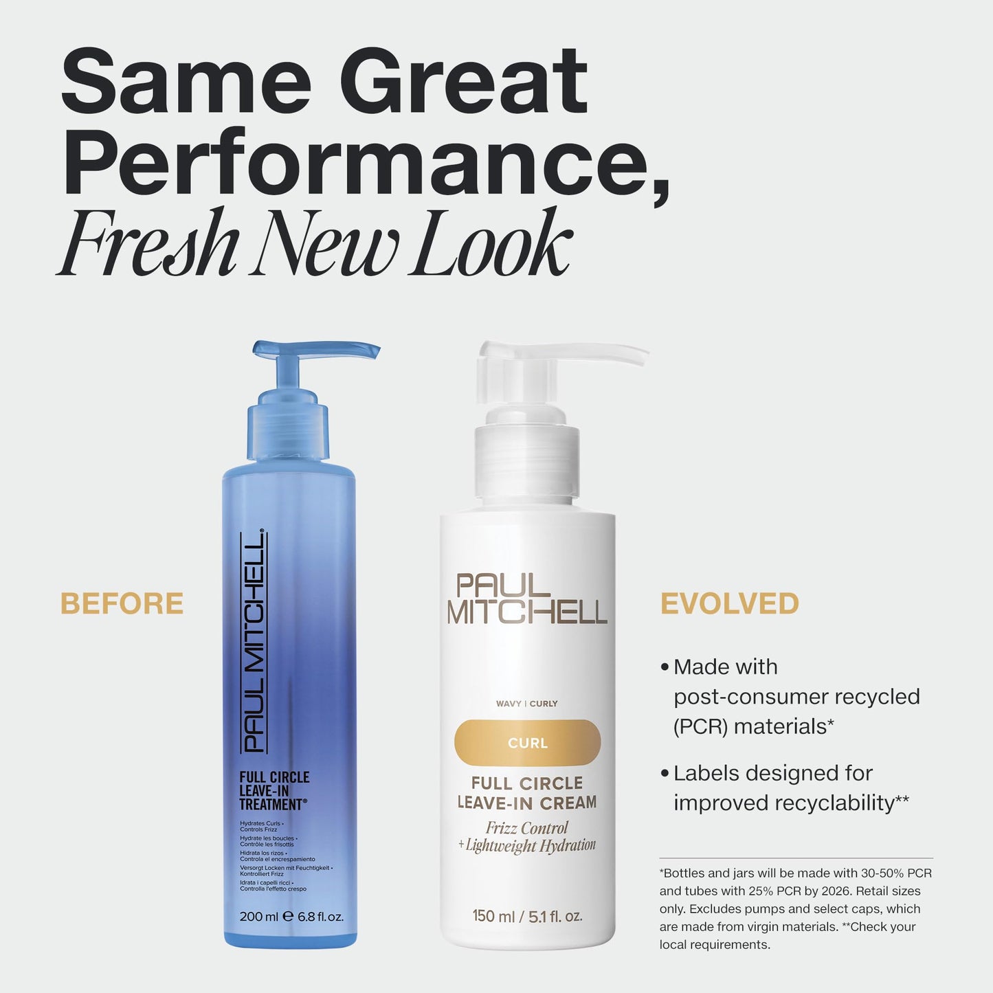 Paul Mitchell Full Circle Leave-In Cream, Frizz Control, Lightweight Hydration, For Curly + Wavy Hair, 5.1 fl. oz Beauty & Personal Care Paul Mitchell