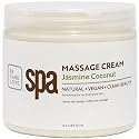 BCL SPA Massage Cream organic Jasmine + Coconut body lotion with rice extract, shea butter, aloe vera, argan and jojoba oils, body cream to hydrate Beauty & Personal Care BCL SPA