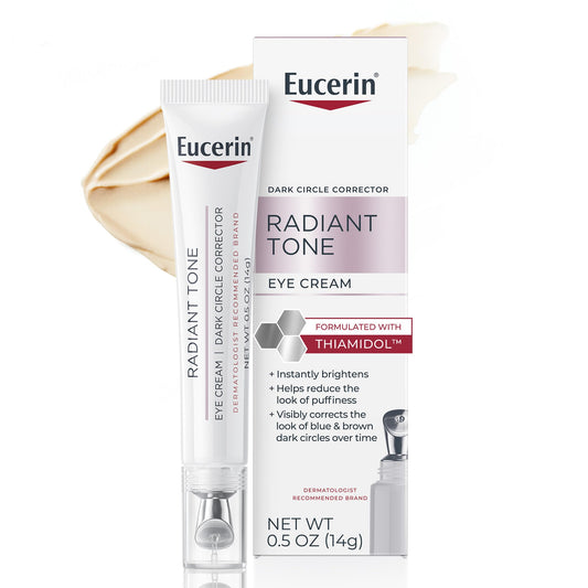 Eucerin Radiant Tone Eye Cream Dark Circle Corrector, Eye Brightening Cream with Thiamidol and Hyaluronic Acid, Helps Reduce the Look of Eye Beauty & Personal Care Eucerin