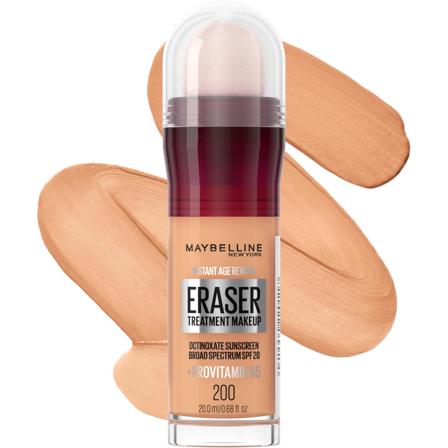 Maybelline Instant Age Rewind Eraser Treatment Makeup with SPF 18, Anti Aging Concealer Infused with Goji Berry and Collagen, Creamy Natural, 1 Count Beauty & Personal Care MAYBELLINE