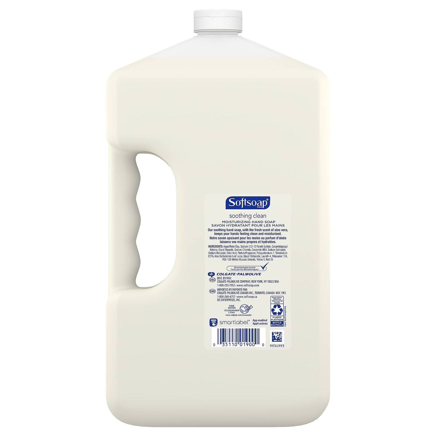 Softsoap Soothing Clean Liquid Hand Soap Refill, Aloe Vera Scent, 1 Gallon (201900) (792739) Beauty & Personal Care Softsoap