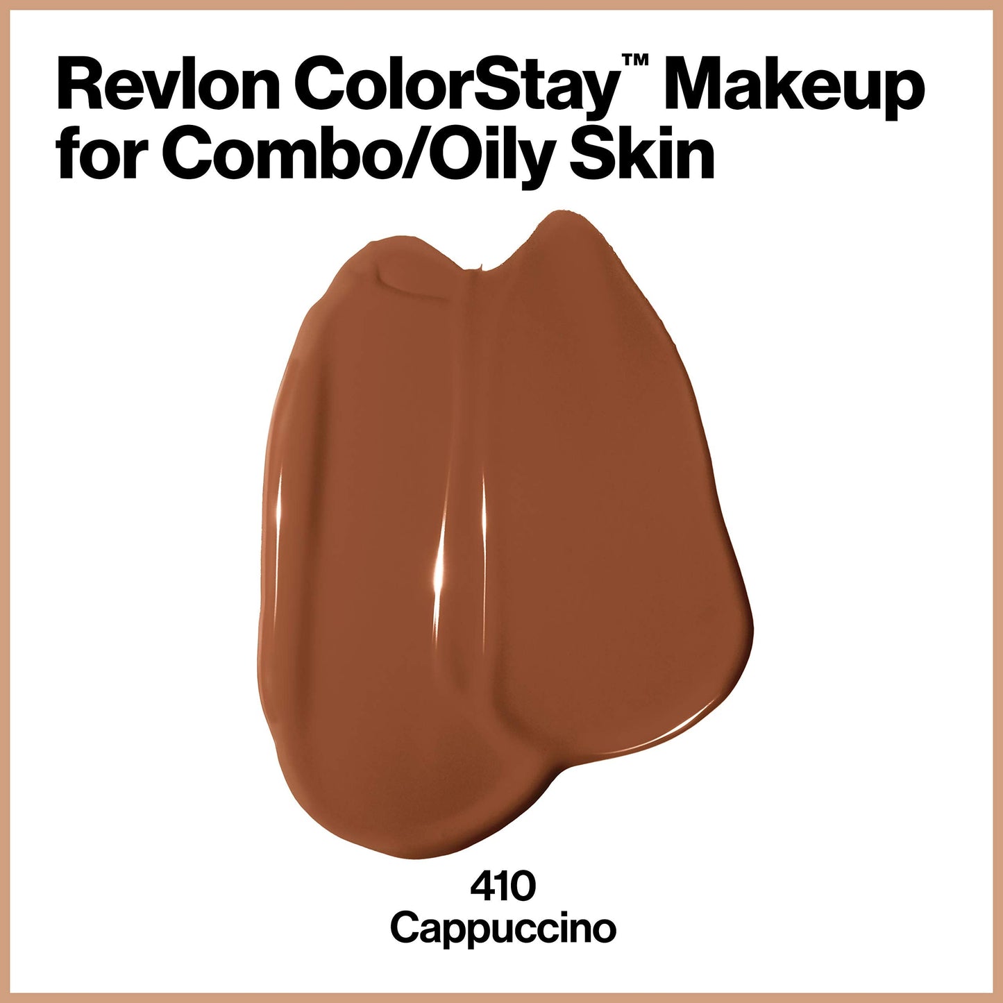 Revlon Colorstay SPF 15 Makeup Foundation for Combination/Oily Skin, Cappuccino, 1 Fl Oz Beauty & Personal Care REVLON
