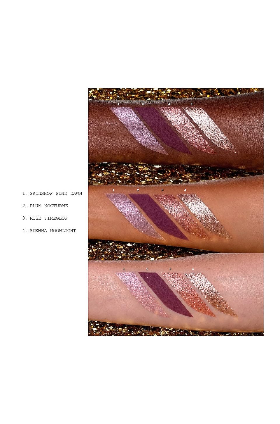 Pat Mcgrath Labs Luxe Eye Shadow Quad - Passion Fleur for Women - 0.19 oz Eye Shadow Beauty & Personal Care Pat McGrath Labs