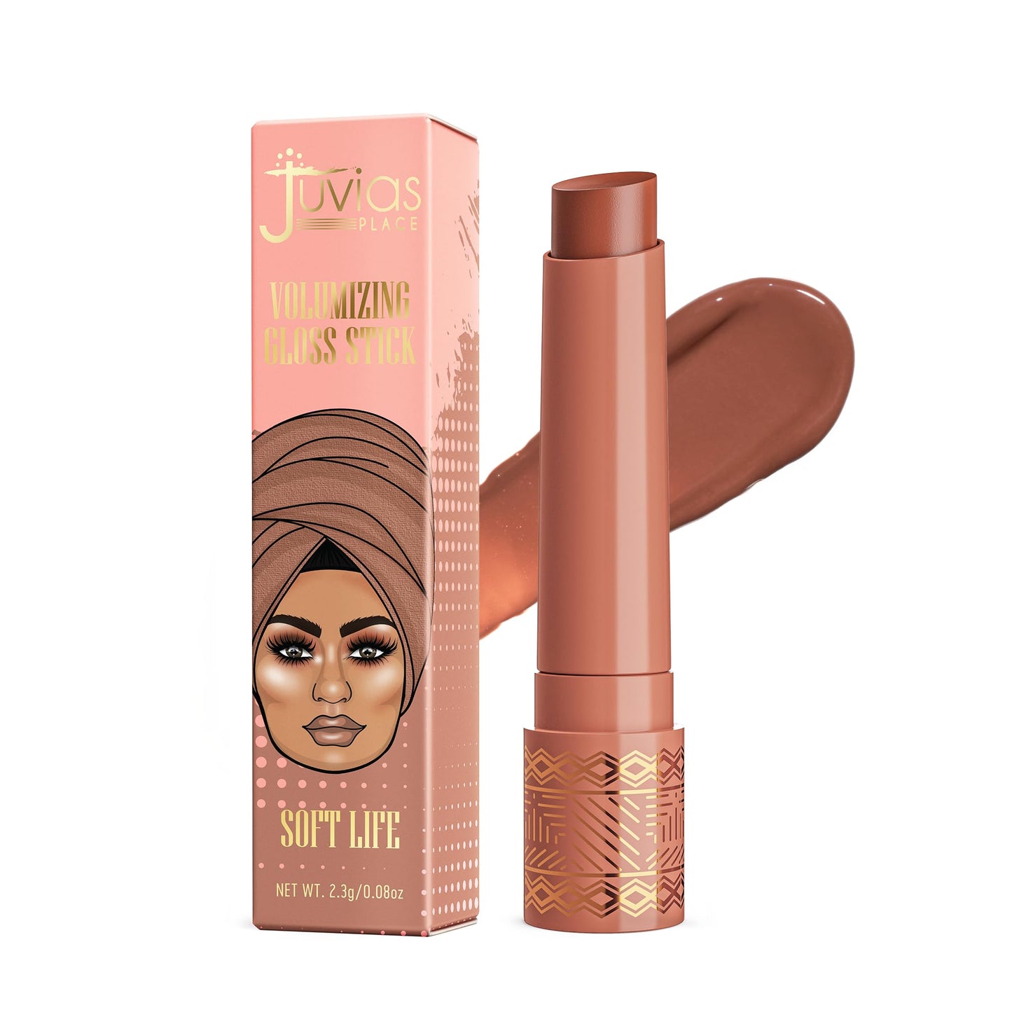Juvia's Place Volumizing Gloss Stick - Soft Life - Shiny Luscious Lips with Nourshing Hydration, Plumping, Lip Plumper, Plumping Lip Balm, Hydrating Beauty & Personal Care Juvia's Place