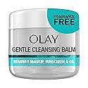 Olay Gentle Cleansing Balm Makeup Remover, Fragrance Free, 3.4 fl oz, Hydrating Face Cleanser Removes Makeup, Sunscreen and Oil Beauty & Personal Care Olay