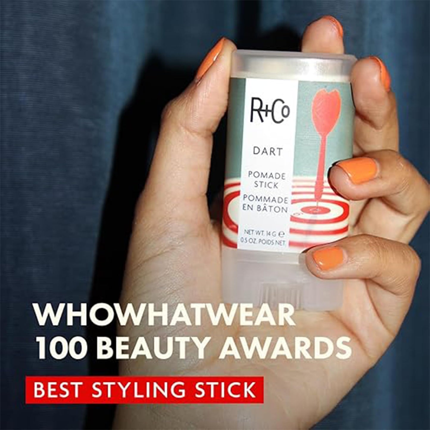 R+Co Dart Pomade Stick | Tame Flyaways, Sculpt and Polish | Long Lasting Texture and Shapes | Vegan + No Parabens | 0.5 Ounce (Pack of 2) Beauty & Personal Care R+Co