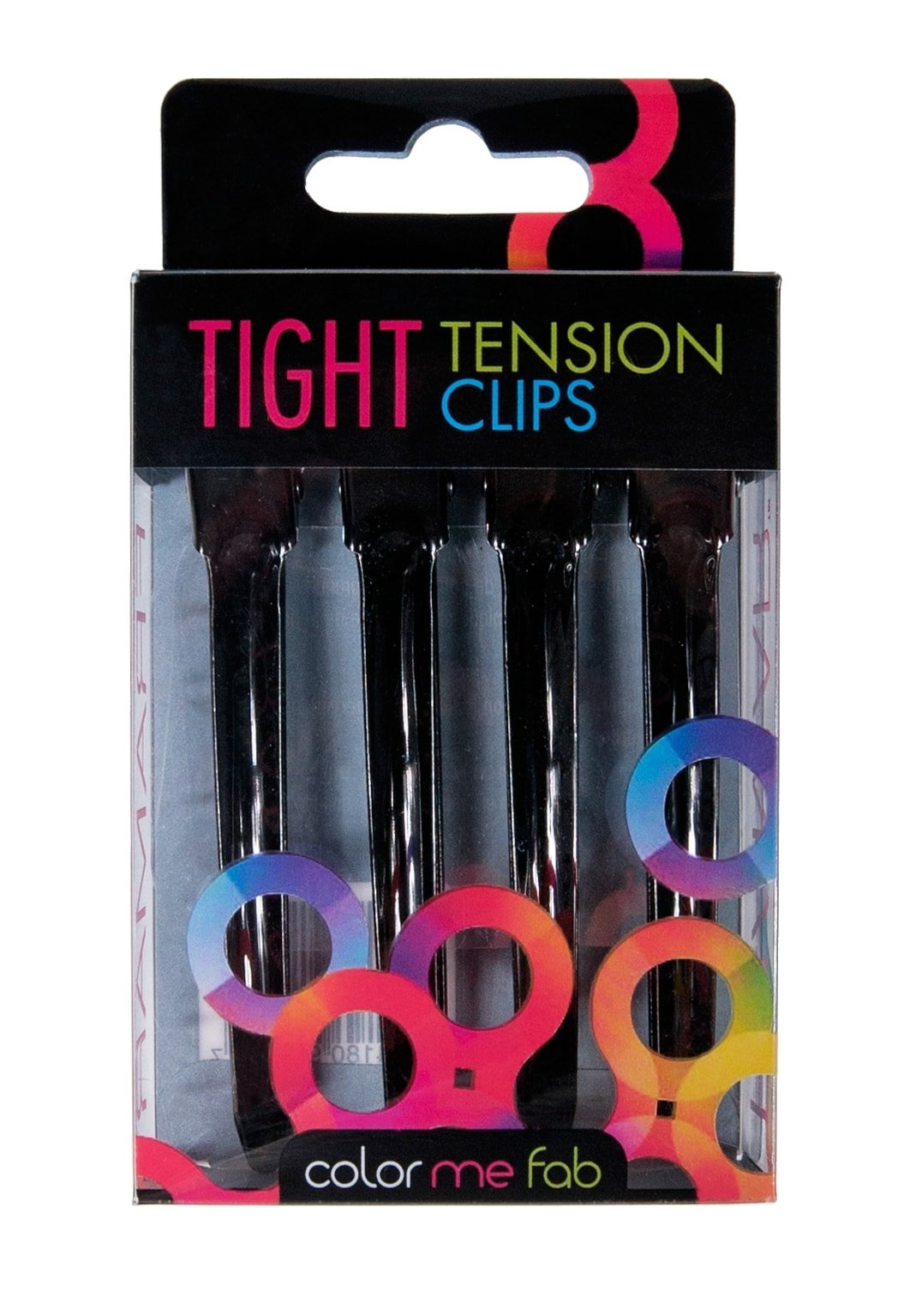 Framar Black Tight Tension Clips For Hair - Set of 4 Professional Hair Clips - Metal Hair Clips for Styling, Stylist Supplies, Hairclips, Hairstylist Beauty & Personal Care FRAMAR