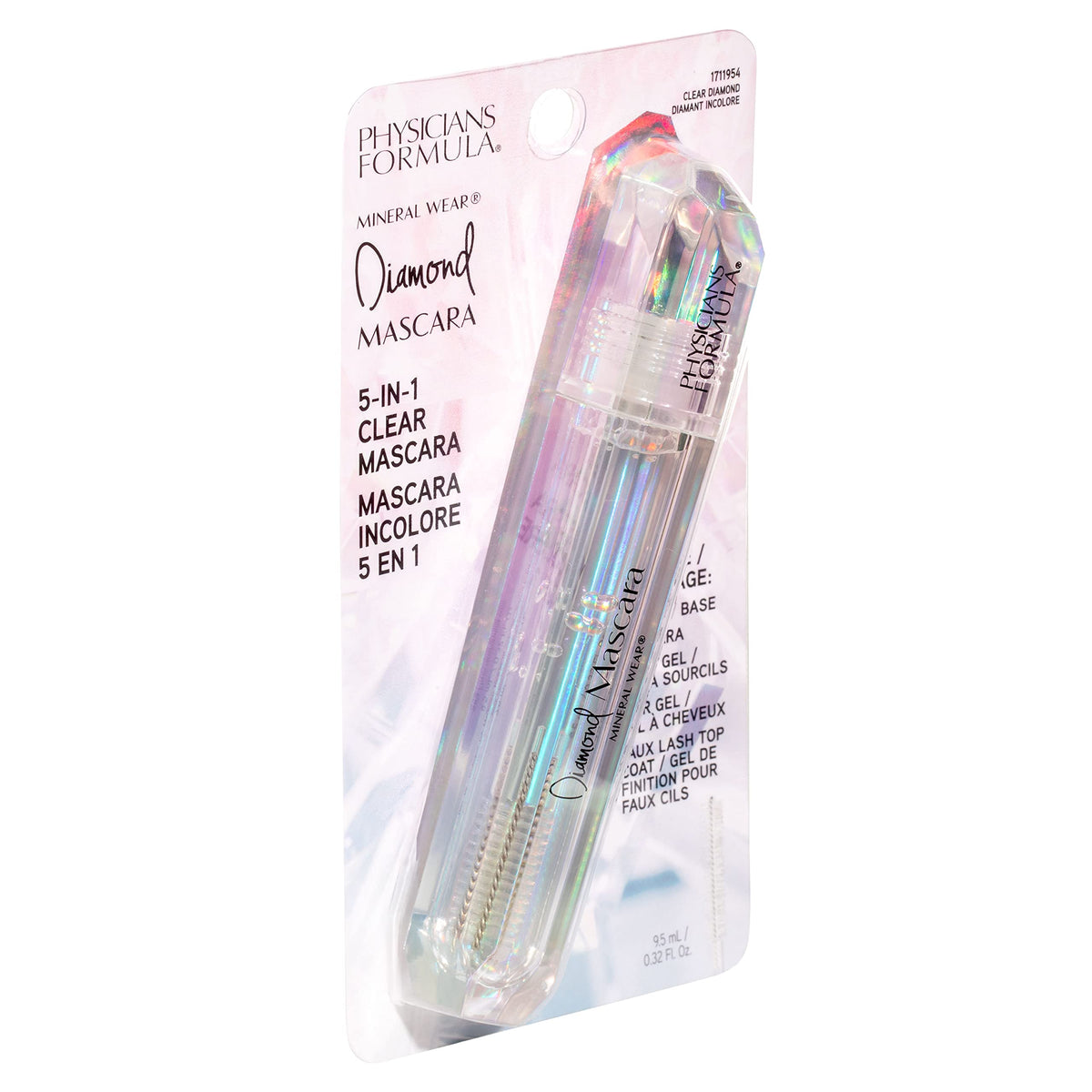 Physicians Formula Mineral Wear Diamond Mascara Lash & Brow Diamond, Dermatologist Tested, Ophthalmologist Approved, Sensitive Eyes Beauty & Personal Care Physicians Formula