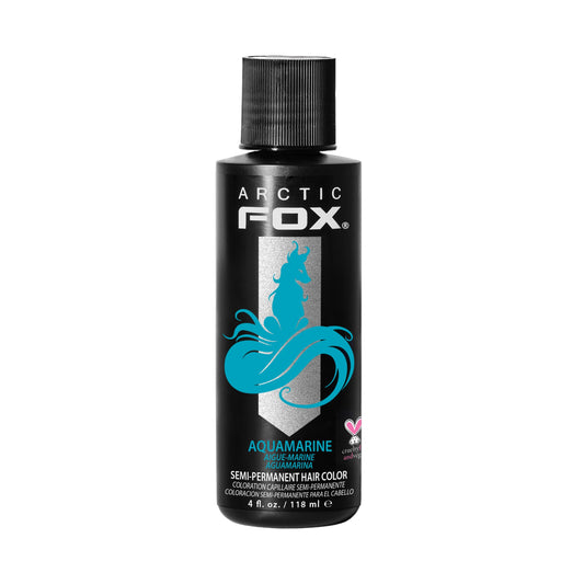 ARCTIC FOX Semi-Permanent Hair Dye Aquamarine - Vegan - 4 fl oz