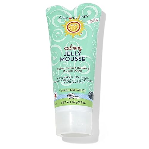 California Baby Calming Hair Gel for Kids | 100% Plant-Based Baby Hair Gel | Medium-Hold | Lavender Scent | Hypoallergenic| 82 g / 2.9 oz. Beauty & Personal Care California Baby