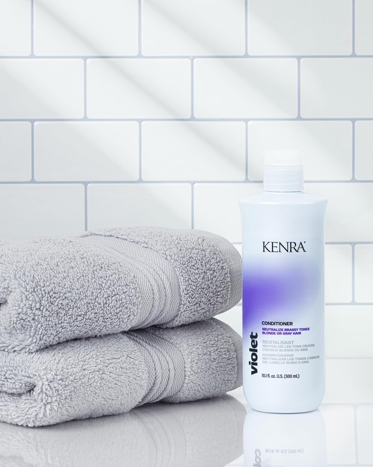 Kenra Violet Shampoo & Conditioner Set | Eliminates Brassy Tones | Purple Pigment + Deposit | Neutralizes Yellow | Moisturizes Processed Hair | Beauty & Personal Care Kenra